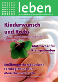 Titelblatt „leben“ Ausgabe 2/2021